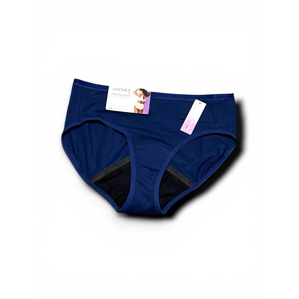 Jockey Women's Worry Free Heavy Absorbency Period Hipster Panty - XL